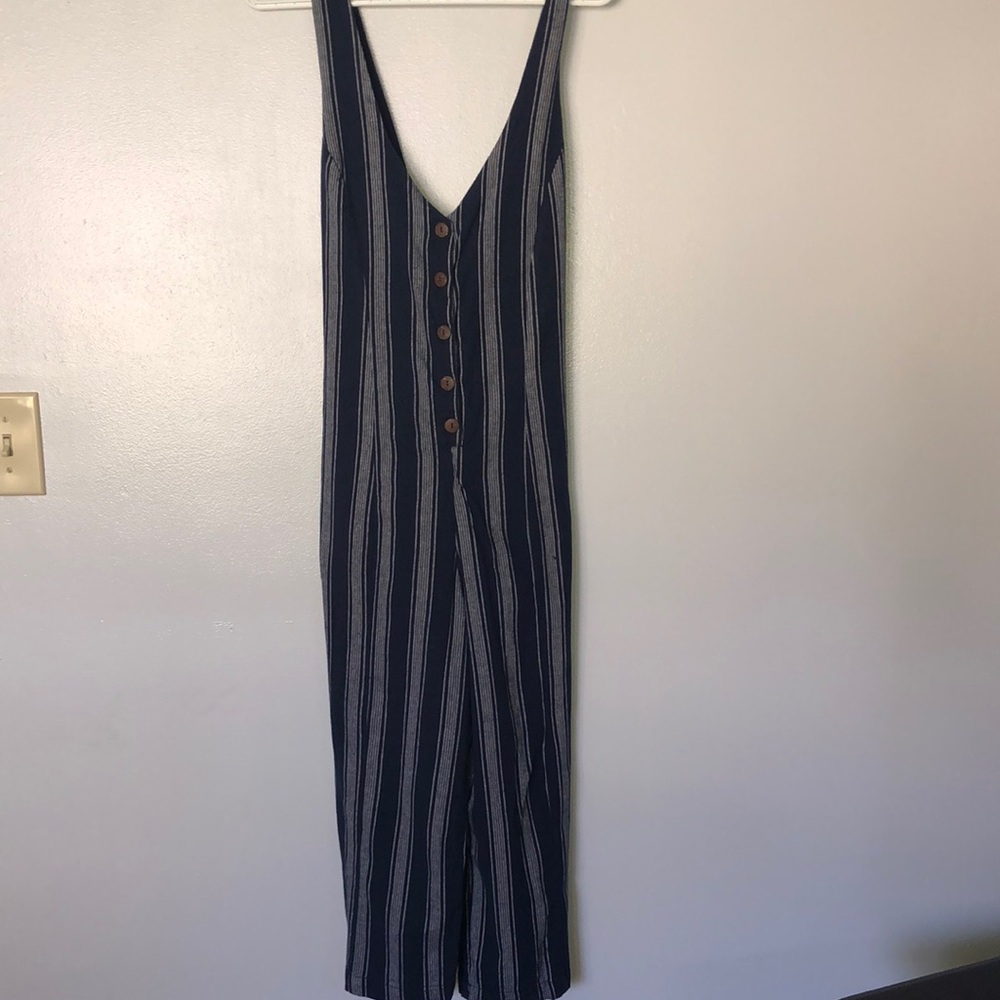 Forever 21 jumpsuit. Navy blue, size large.